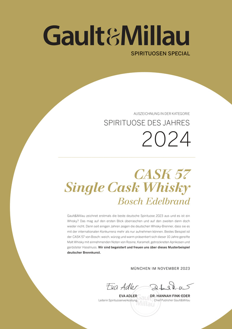 CASK 57 – SINGLE CASK WHISKY SIGNATURE EDITION